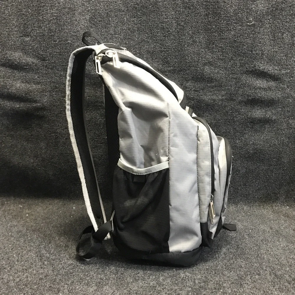Lucky Brand & Co. Vintage Style Gray/Black Backpack‎ Laptop Computer Bag Daypack
